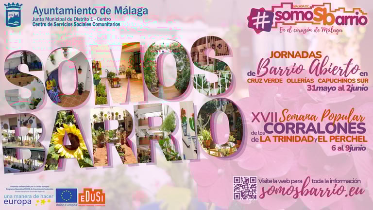 Cartel #SomosBarrio 2023 Horizontal