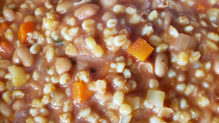 Pinto Barley Stew