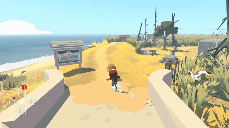 Exploration de la réserve dans le jeu Alba: A wildlife adventure