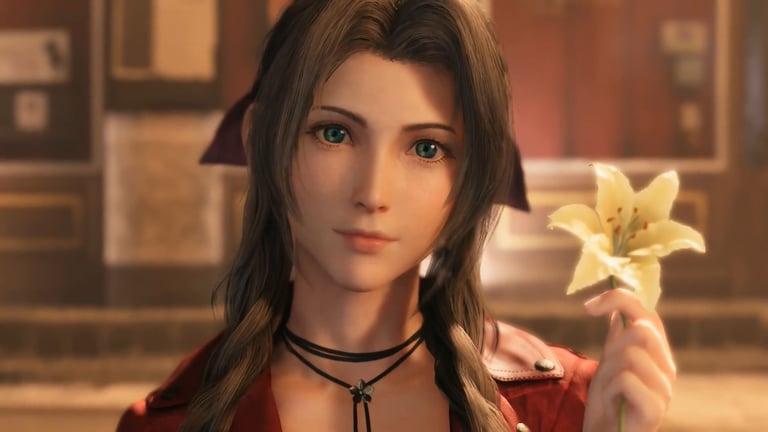 Capture du jeu FF7 remake sur PS5