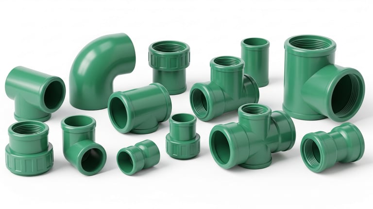 German engineered PPR pipe fittings and joints