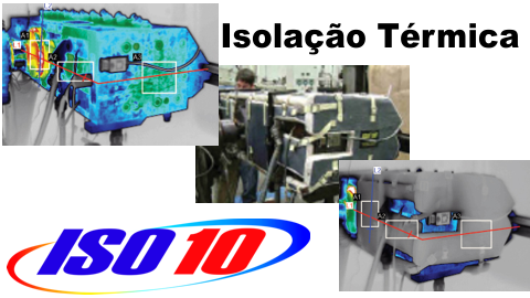 Isolação térmica removível para sistemas de aquecimento, reatores, válvulas, injetoras , extrusoras 