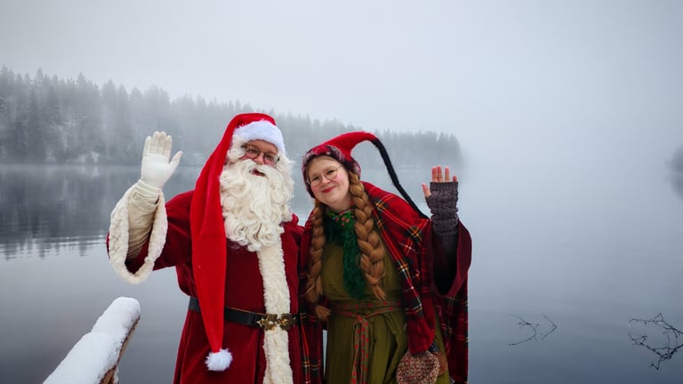 Joulupukki ja joulumuori