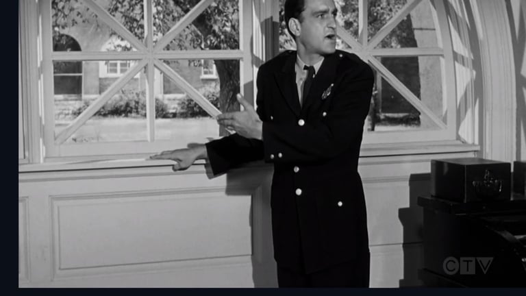 Victor French in Hazel 1961