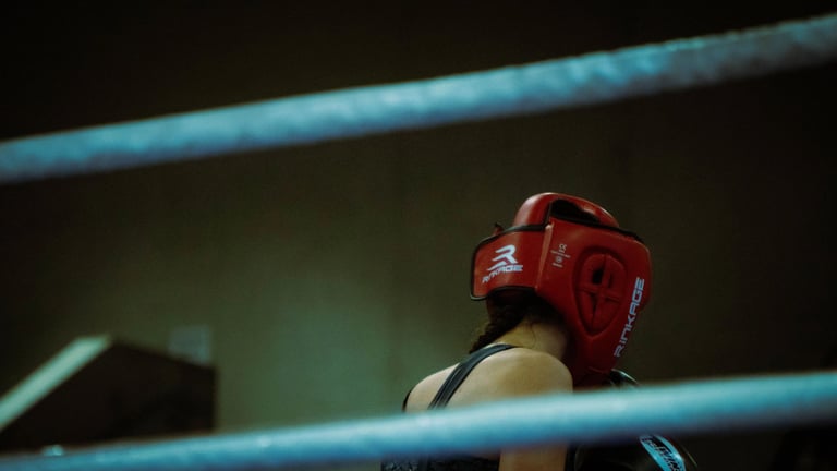 Combat de boxe thai