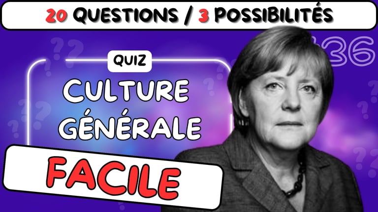 Vignette d'un Quiz de culture générale facile