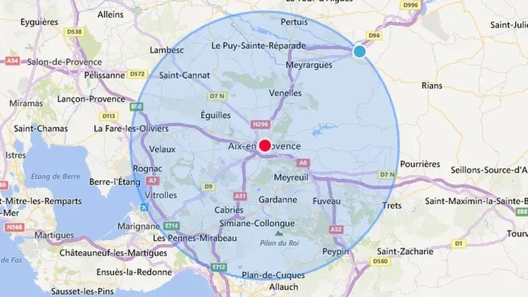 Zone d’intervention