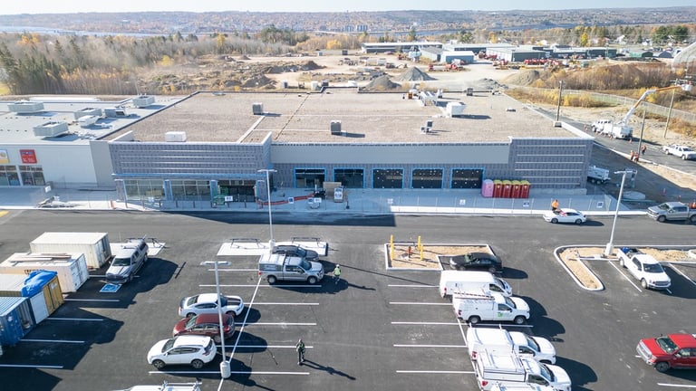Drone Infrastructure Photography New Brunswick, Architectural Photography New Brunswick