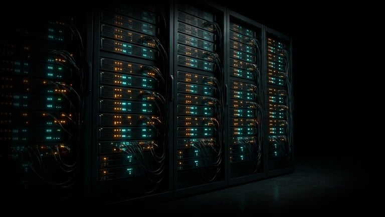 Lesclusiva Productions - AI Server Rack