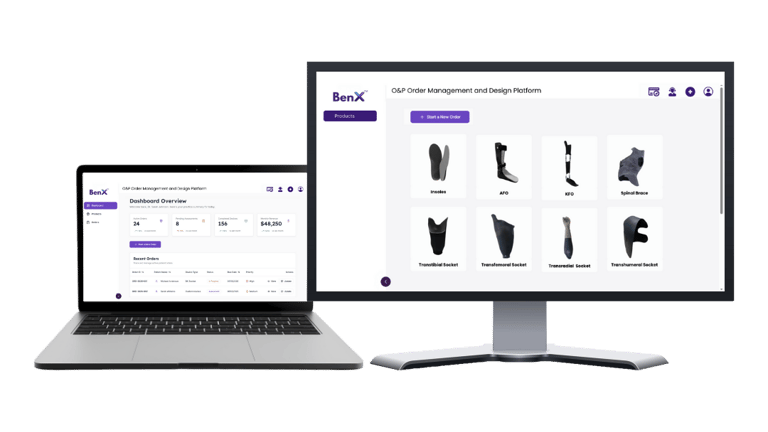 BenX digital OandP design platform