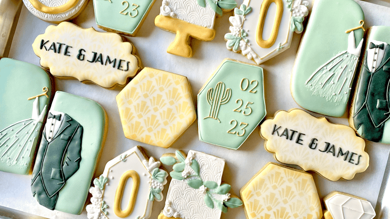 custom wedding cookies in Tucson az