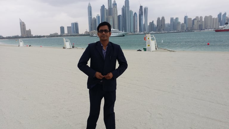 Ramesh Gupta, Chartered Accountant in Dubai providing audit, tax, VAT and business advisory services
