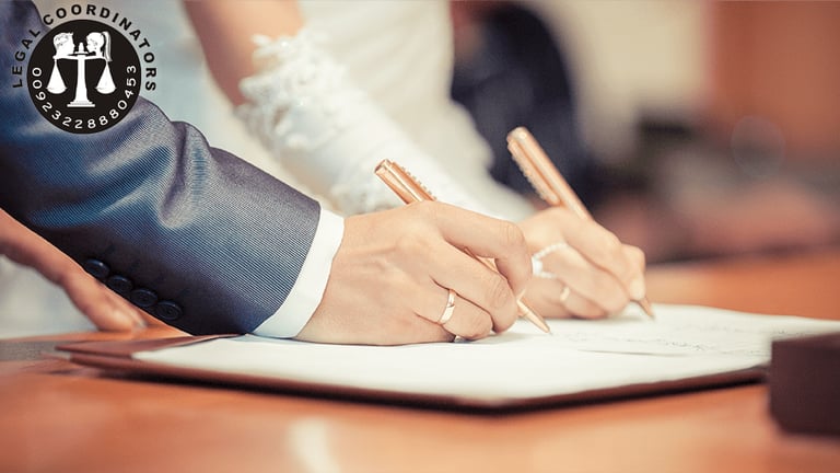 court marriage process
