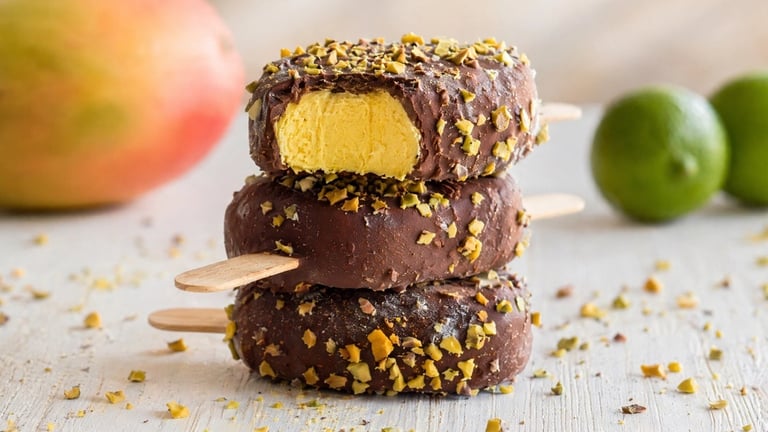 Recipes for Snacks | Mango & Yogurt Ice Cream