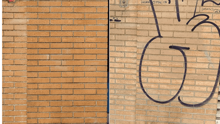limpieza graffitis Málaga- eliminación de graffitis Málaga- limpieza-letras-graffiti