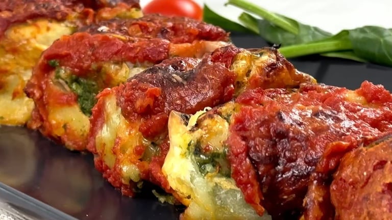 Cuoce finché la superficie sarà ben dorata e gratinata