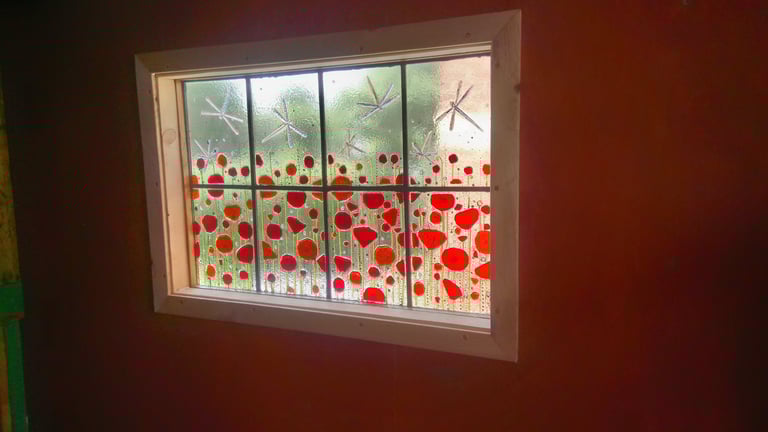 hand made window frames for that special window