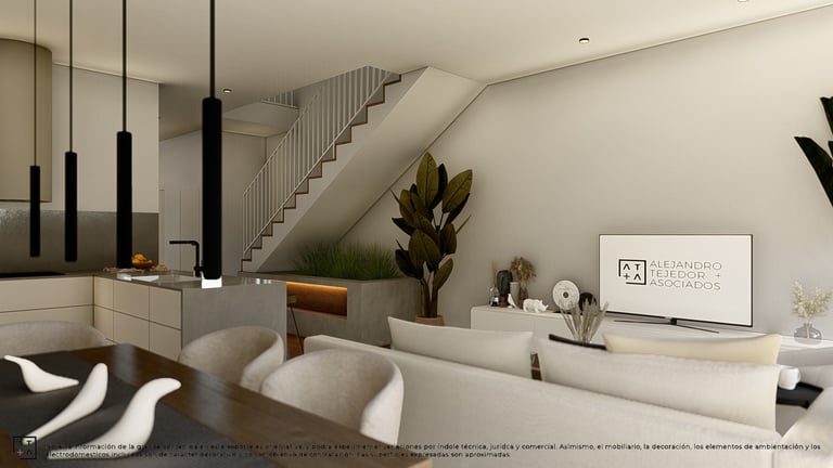 a living room with a couch and a television