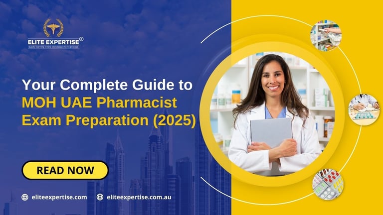 Your Complete Guide to MOH UAE Pharmacist Exam Preparation (2025)