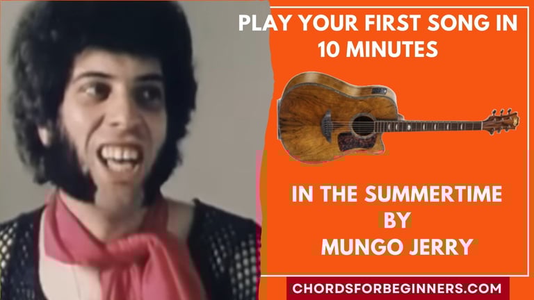 Guitar Chords: "In The Summertime" by Mungo Jerry