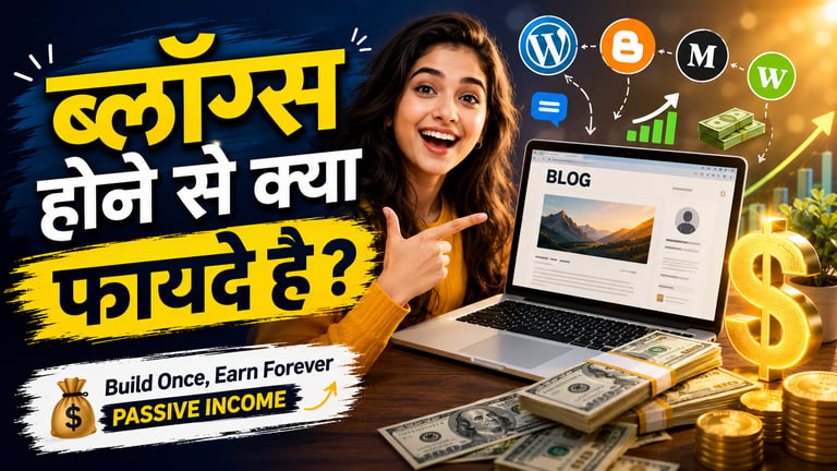 blogs hone se kya fayde he