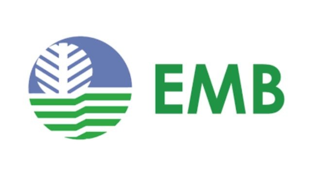 the emb logo for the emb