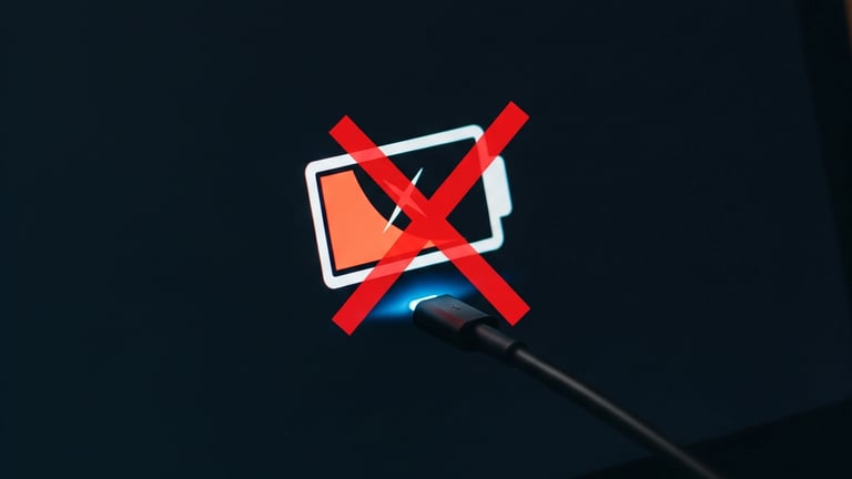 Laptop Battery Not Charging or Not Detected