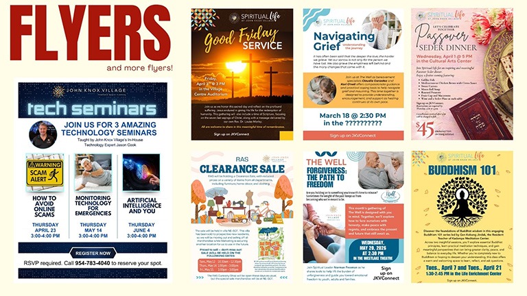 Flyer design and graphics