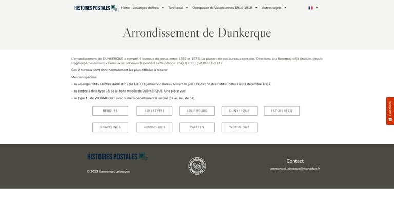 PC et GC Arrondissement Dunkerque