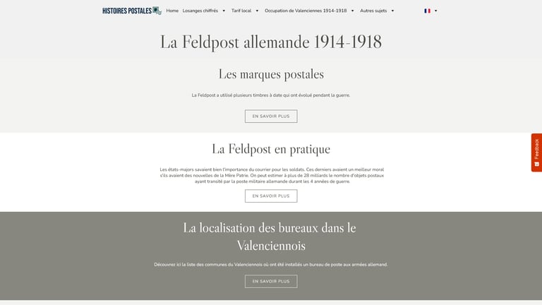 La Feldpost allemande