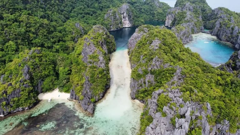 El Nido Palawan privat Island Hopping Tour