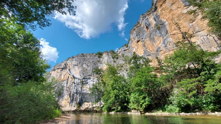 la vallée de la Dordogne