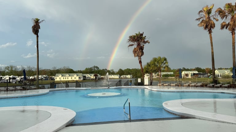 Heated Zero-Entry 55,000 gal Pool: Splash in with ease, perfect for all ages.