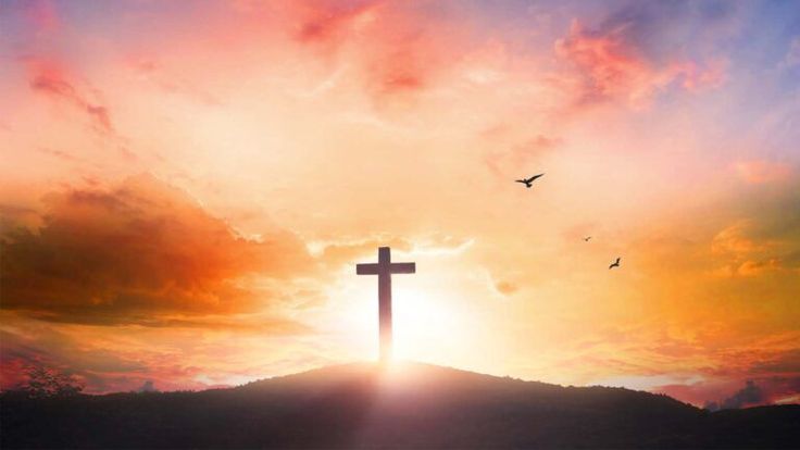Cross and light
