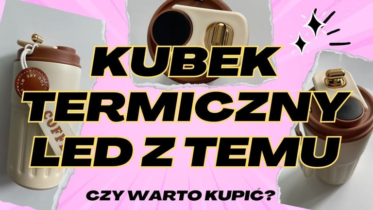 banner na youtube kubek termiczny a couple of cups with a cup of coffee and a cup of coffee