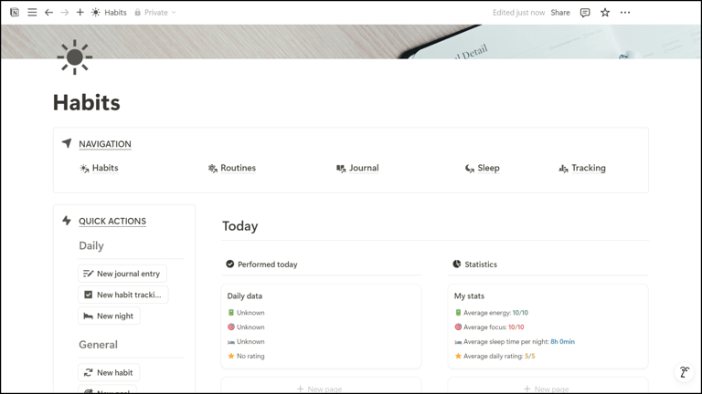 Notion Workspace