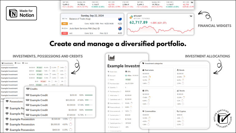 Notion Templates | Ultimate Finance OS™  | Cover 5