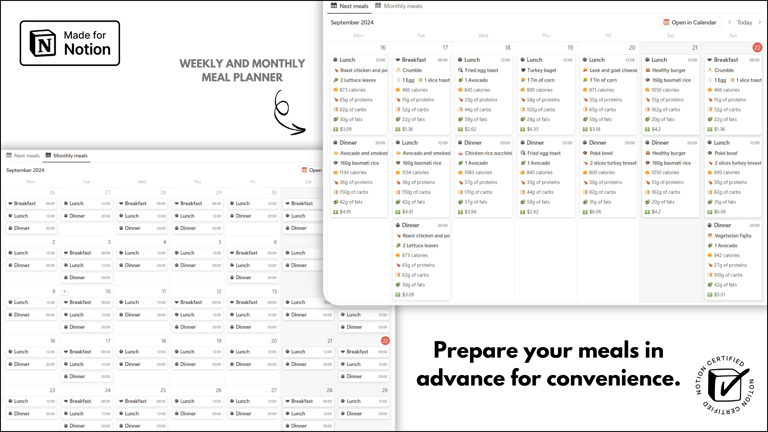 Notion Templates | Ultimate Nutrition OS™ | Cover 3