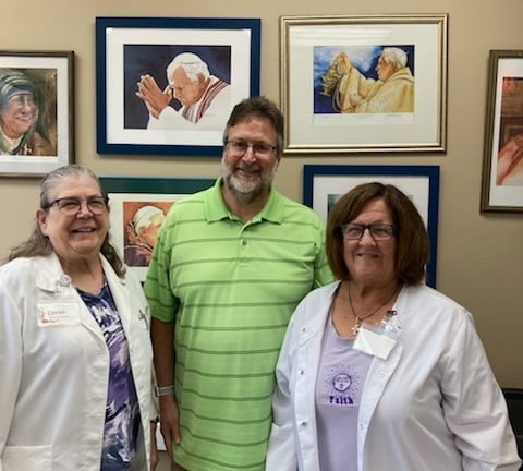 Our volunteer nurses and staff are ready to help!