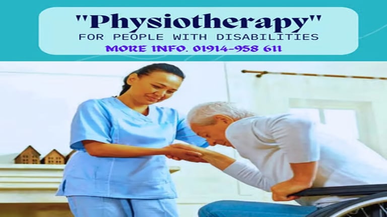 “Physiotherapy treatment for people with disabilities”