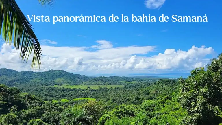 Bahía de Samaná desde Vista Serena Miches