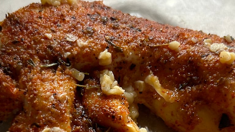 Baked Chicken Broil sample background header image.