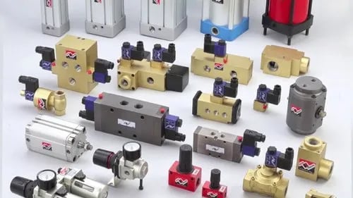 Pneumatic solenoid valves, essential components employed in diverse pneumatic applications & Machine