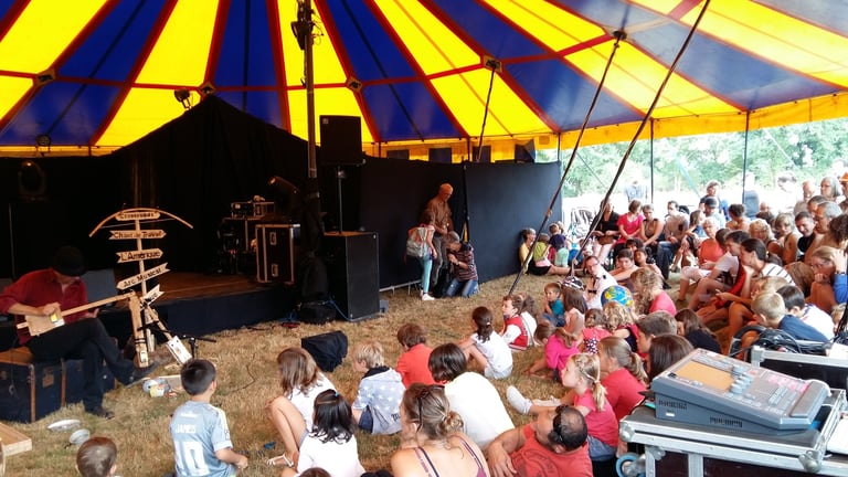 Photo du spectacle Le voyage d'une corde au couvre feu festival