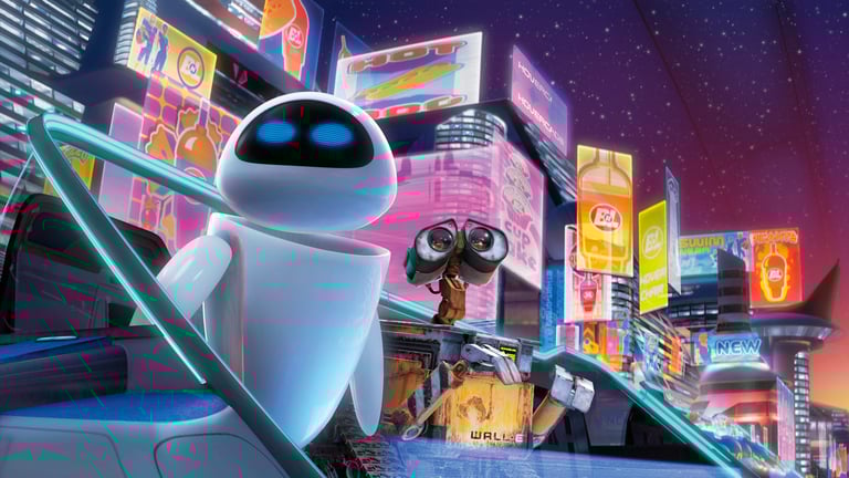 Eve e Wall-e
