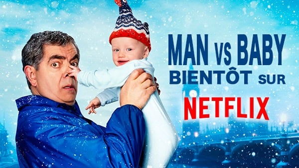 Rowan Atkinson dans Man vs Baby, Seul face au Bébé sur Netflix