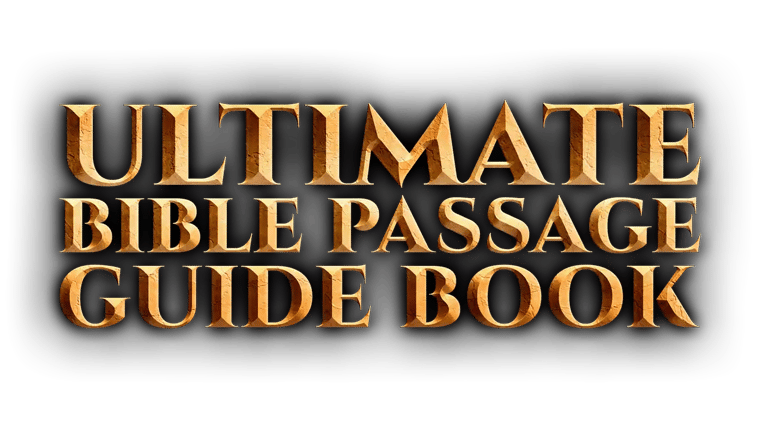 Ultimate Bible Passage Guide Book