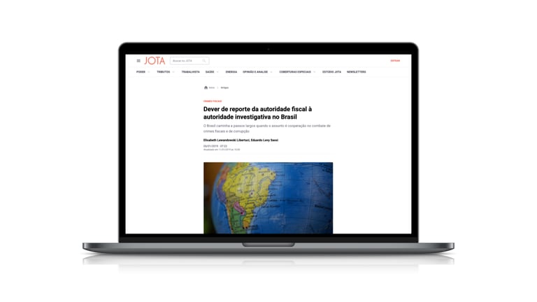 Imagem de comutador com o site sobre dever de reporte OES Advogados