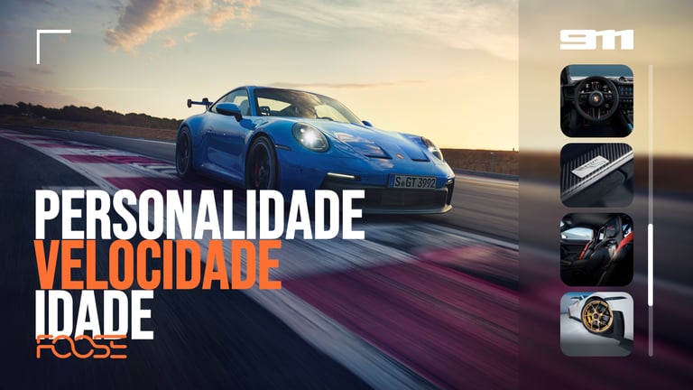 a car driving on a track with a camera