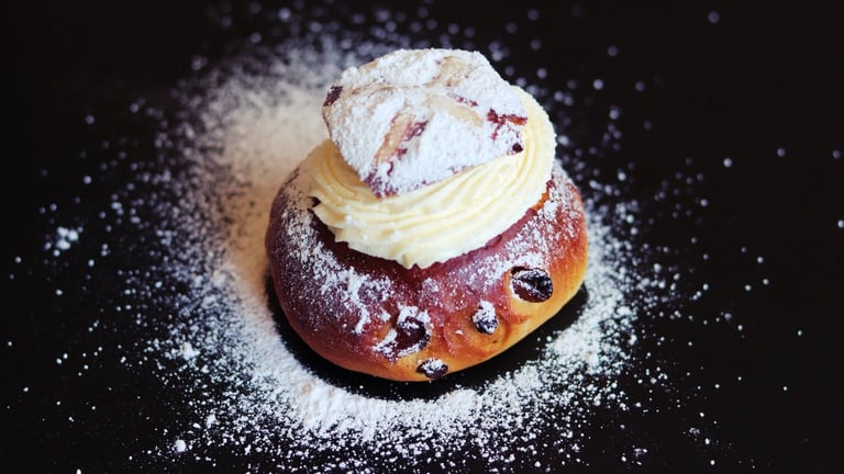 Hot cross semlor